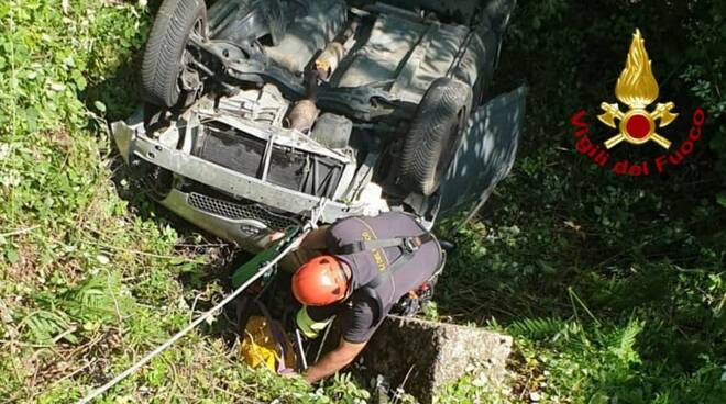 vigili del fuoco incidente