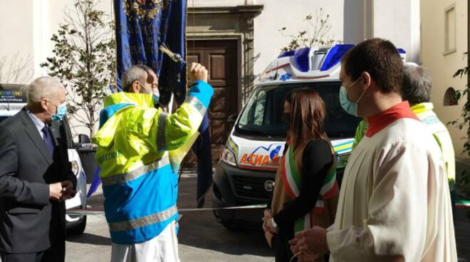 inaugurazione, ambulanza, Santa Croce sull'Arno
