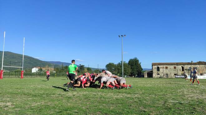 Rugby Lucca azione