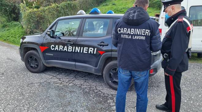 carabinieri lunigiana cantiere edile