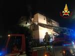 Incendio appartamento Livorno