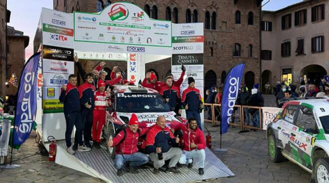 Rally Liburna Terra Paolo Andreucci tricolore