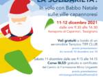 in volo con Babbo Natale