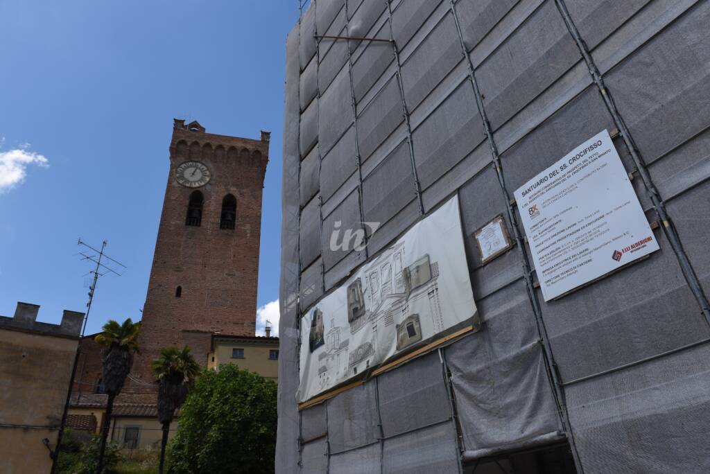 lavori alla chiesa del santissimo crocifisso san miniato