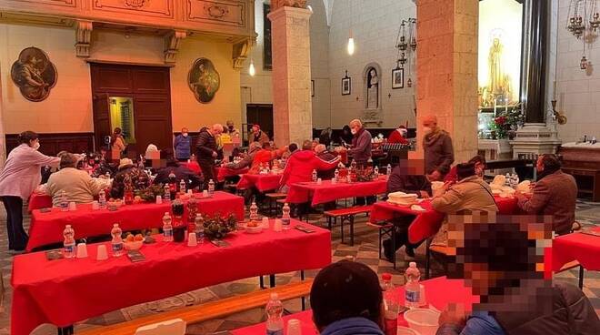 Misericordia Lucca cena vigilia di Natale