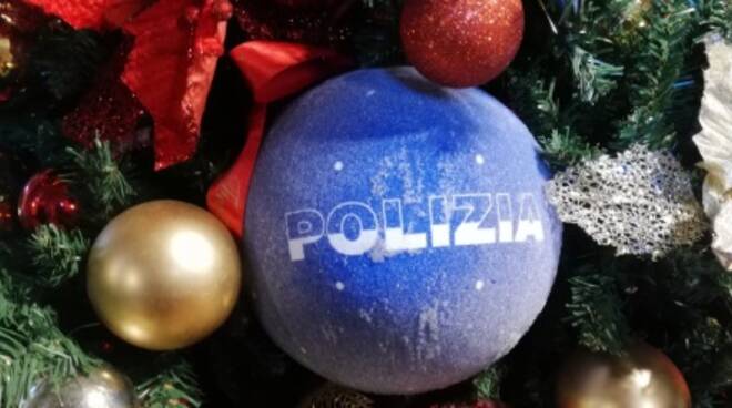 polizia buon natale