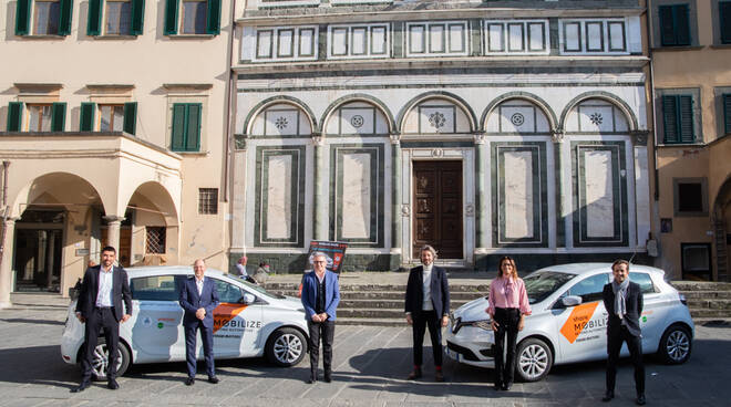 car sharing 100 per cento elettrico tinghi motors Empoli