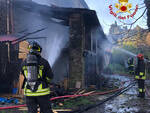 incendio annesso San Quirico di Moriano