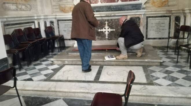 danilo coppe sopralluogo duomo di san miniato