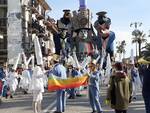 I carri del Carnevale al terzo corso di Viareggio