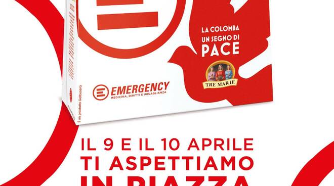 colomba di pace emergency