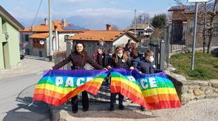 Manifestazione per la pace a Careggine 