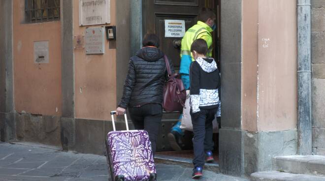 profughi ucraini ospitati alla misericordia di lucca