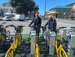 bike sharing a Viareggio inaugurazione