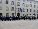 festa della liberazione in cortile degli svizzeri