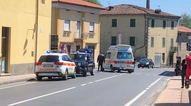 incidente mortale Fornaci di Barga pedone investito