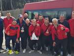 vigili del fuoco di Lucca vittoria torneo calcetto vigili del fuoco