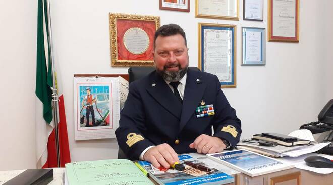 Alessandro Russo, capitaneria di porto di Viareggio (foto di Letizia Tassinari)