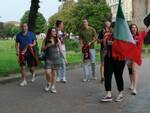 caroselli e festa a Lucca per la vittoria del Milan