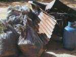 Enalcaccia pulizia rifiuti abbandonati