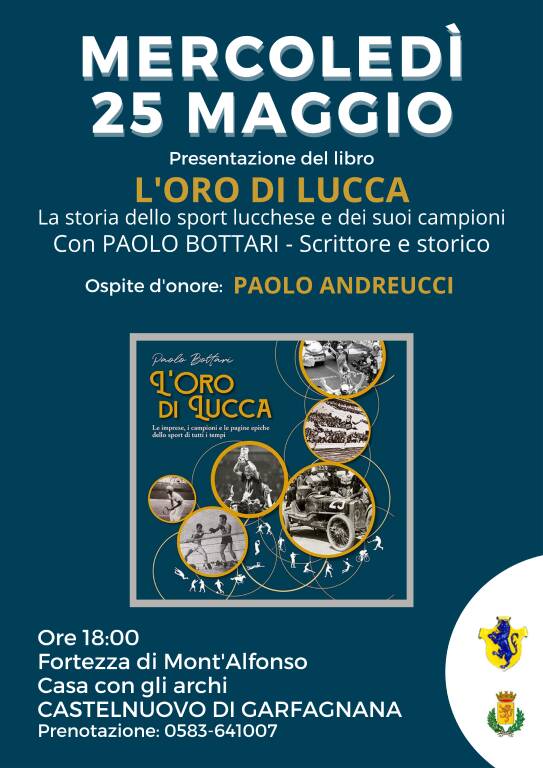 Presentazione "L’Oro di Lucca" a Castelnuovo 