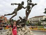 statua apollo e dafne piazzale italia