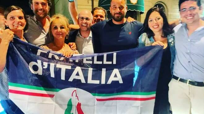 Fratelli d'Italia Comune di Lucca esultanza vittoria