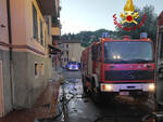 incendio abitazione castelnuovo garfagnana