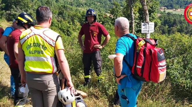 soccorso alpino vigili del fuoco