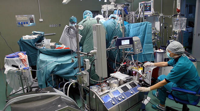 sala operatoria cardiochirurgica