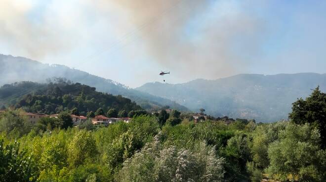 incendio a mastiano