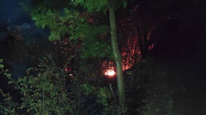 incendio colognola Piazza al Serchio