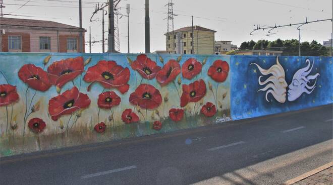 murales via ponchielli strage di viareggio 