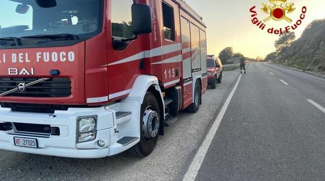 vigili del fuoco ricerche elba