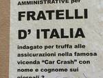 volantini Fratelli d'Italia Car Crash