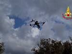 drone vigili del fuoco
