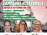 cena chiusura campagna elettorale Pd Versilia