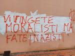 cgil montecatini imbrattata