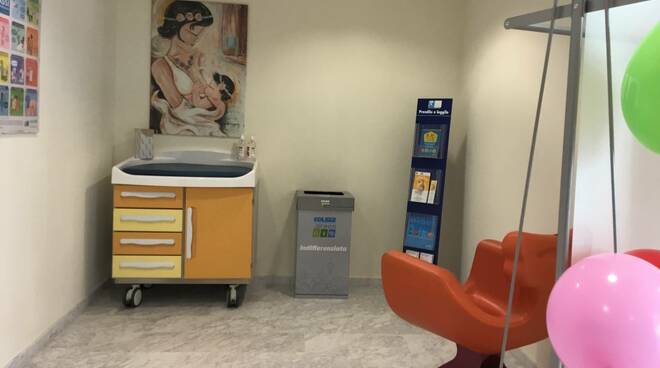 Baby pit stop all'ospedale Apuane 
