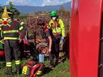 incidente con il trattore via delle piagge sant'alessio