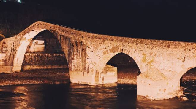 Ponte del Diavolo arancione 25 novembre 