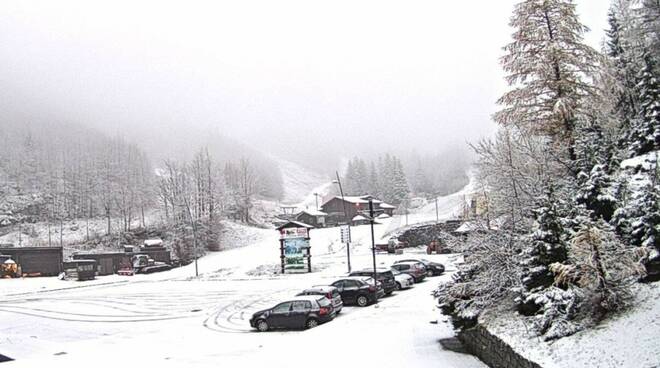 prima neve 2022 in val di luce