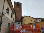 restauro della porta torre di San Pietro a Vigesimo a castelfranco di sotto