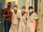 Spiderman ospedale grosseto