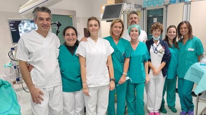 All'ospedale di Empoli il primo intervento endoscopico per disfunzione della muscolatura esofagea