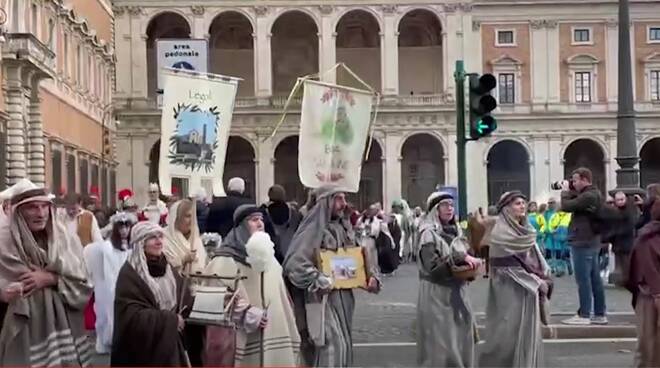 presepe vivente di roma