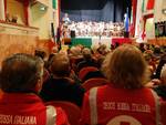 concerto della banda della Croce Rossa per la festa del tricolore Barga