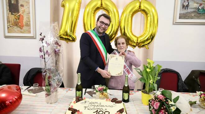 Annunziata Fedora Mancini, 100 anni, centenaria, empoli, brusciana