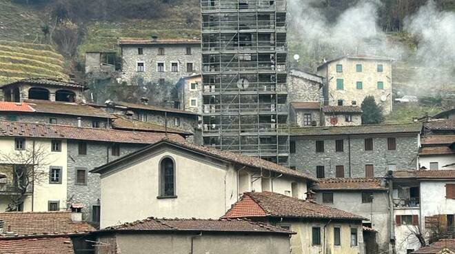 campanile chiesa fabbriche di vallico