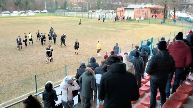 Gallicano esulta contro Capannori seconda Categoria